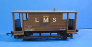 W4311 WRENN 20T Brake Van M730973 in LMS Bauxite - UNBOXED