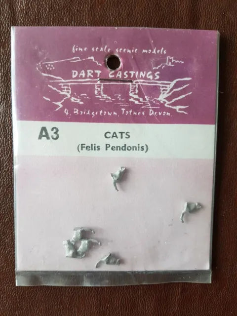 DAR-A3 DART CASTINGS Cats pack of 6