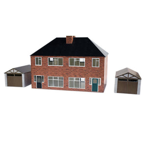 ATD001 ATDModels 1930's Semi-Detached House