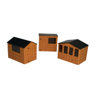 ATD004 ATDModels Traditional Apex Shed, Potting Shed and Summer House, includes interior and poseable doors