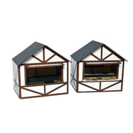 ATD032 ATDModels Traditional Market Stall Style 1 - Pack of 4 Stalls