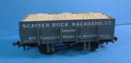 B000SRM DAPOL 20 ton steel sided wagon "SCATTER ROCK MACADAMS LTD" - BOXED