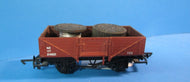 B13-P03 DAPOL  5 plank LNER 12 ton red oxide open wagon 214021 with cable drum load - UNBOXED