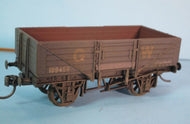 B18-K01-W DAPOL GWR 5 Plank Open Wagon 109459 KADEE, weathered - UNBOXED