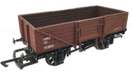 B3 DAPOL 5 plank open wagon LMS brown 413833 - BOXED