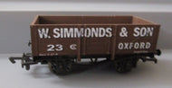 B547 DAPOL 5-plank open wagon "W. Simmonds & Son, Oxford" - BOXED