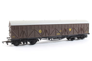 B76 DAPOL GWR Siphon H Van in Brown - 1437 -  BOXED