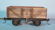 B893-K01 DAPOL 7 Plank open wagon with end door - KADEE - UNBOXED