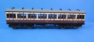 BMTC074 Caledonian Railway non- corridor Third Class coach with gas lighting - UNBOXED