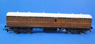 BMTC076 LNER Gresley Teak Full Brake non corridor - UNBOXED