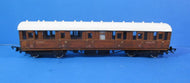 BMTC077 LNER Gresley Suburban Teak composite non corridor - UNBOXED