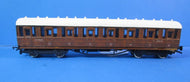 BMTC078 LNER Gresley Suburban Teak composite non corridor - UNBOXED