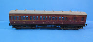 BMTC081 LMS Brake third suburban coach in crimson - UNBOXED