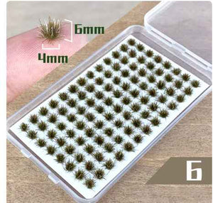 BMTS-009 BMT Static grass tufts - dark green - pack of 104 pieces