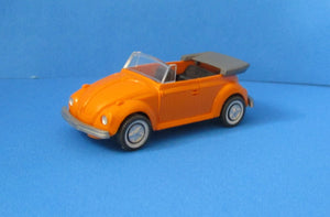 BMTV006 Volkswagon Beetle convertible orange - (Wiking) UNBOXED