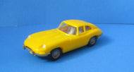 BMTV008 E Type Jaguar yellow - UNBOXED