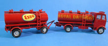 BMTV033 AEC MonarchPetrol Tanker with tank trailer (kit built) - UNBOXED