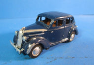 BMTV038 car in blue (kit built) - UNBOXED