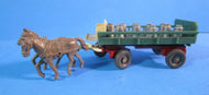 BMTV042 Horse drawn wagon with milk churns (kit built) - UNBOXED