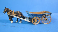 BMTV044 Horse and hay wain (kit built) - UNBOXED