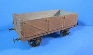 BMTW0-14 O Gauge Kit Built RCH 5 Plank Open Wagon side door only as per prototype with brake gear on one side only - UNBOXED