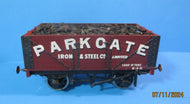 BMTW0-2 Private Owner 7 Plank wagon "PARKGATE IRON & STEEL Co. Ltd." - UNBOXED