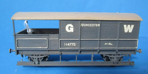 BMTW205 GWR GW TOAD Brake Van "Worcester" - UNBOXED