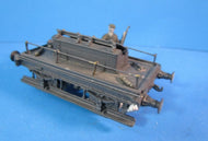 BMTW234 Crownline brass Kit built GW Shunters wagon - UNBOXED