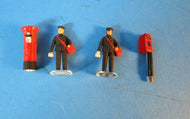 BP159 Postmen, pillar box and stamp machine