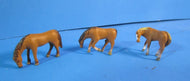 BP542 Assorted Horses, colours may vary - pack of 3