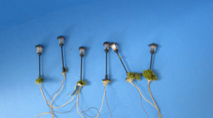 BP594 Square top lamps - pack of 6 - USED