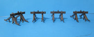 BP599 Rail built buffers (PECO) pack of 4 - used