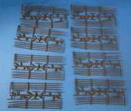 BP609 Wooden Fencing - 8 pieces