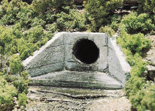 C1162 Woodland Scenics Concrete Culvert - pack of 2, N Gauge