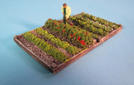 CG250 Harburn Hamlet Vegetable patch with raised timber frame - OO gauge - PRE-OWNED