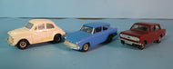 CR2003 CORGI Car Set 2 with Morris Minor, Ford Anglia & Vauxhall Viva (alternate colours to CR1003) - UNBOXED