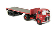 D-26 B-T MODELS AEC Mercury Artic with Twin Axle Flat Trailer "BRITISH ROAD SERVICES" VUW567