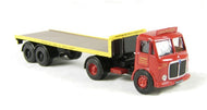 D-36 B-T MODELS AEC Mercury Artic with Twin Axle Flat Trailer "HANSON HAULAGE" FHG608