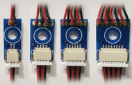 DCC-MCSET DCC Concepts Micro Harness pack containing: 2 way, 4 way, 6 way and 8 way connectors and harnes - one of each.