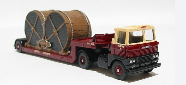 DG175008 CORGI LLEDO Scammell Handyman Low Loader and Reels, British Railways