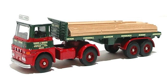 DG186002 CORGI LLEDO  ERF LV Flatbed Trailer, wood load 