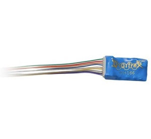 DH166 Digitrax 1.5 Amp Premium HO Scale Wired Mobile Decoder