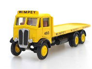 E10703 EFE AEC Mammoth 3 Axle 6W rigid Flatbed "WIMPEY" yellow paint - BOXED