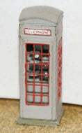 F32 LANGLEY  Telephone Box Series 3 Circa 1929 onwards unpainted - OO Gauge