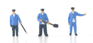 GM970 Gaugemaster "On the Footplate" Set A Railway Staff pack of 3 - OO Gauge