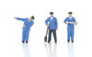 GM971 Gaugemaster "On the Footplate" Set B Railway Staff pack of 3 - OO Gauge