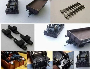 GVNEM01 Golden Valley OO Conversion NEM pockets for Bachmann, Hornby, Tri-Ang (2 pairs)