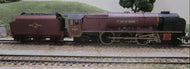 HD-2226 Hornby Dublo BR (Ex LMS) Duchess Class 8P 4-6-2 Maroon "CITY OF LONDON", 2 Rail - BOXED (Copy)