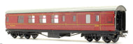 HD-32023 HORNBY DUBLO LMS Stanier Brake 2nd Corridor Coach M26143 BR Maroon  - UNBOXED