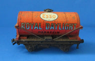 HD-32070 HORNBY DUBLO short tank wagon "Royal Daylight" red post war black cap - UNBOXED